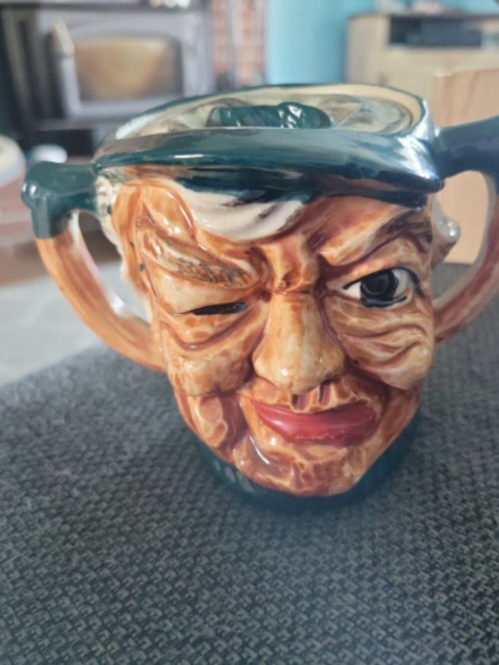 Vintage Toby head sugar jug
